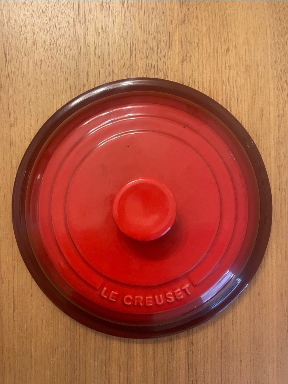 Le Creuset Red 18cm Lid